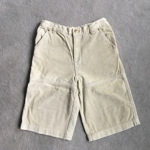 Light Green Garnet Hill Corduroy Shorts